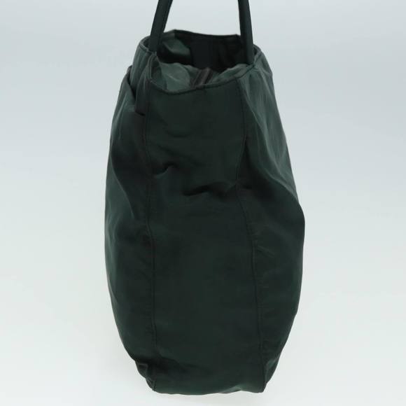 PRADA Hand Bag Nylon Khaki Auth cl840 - Picture 3 of 16
